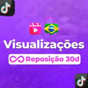 200.000 Visualizações Tiktok Brasileira R30